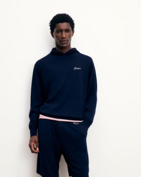  Future Future Brode Kapüşonlu Sweatshirt Lacivert | Erkek Kapüşonlu Sweatshirt