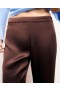 Pantalones anchos Future Adama color chocolate | Pantalones de mujer