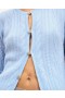  Cárdigan azul bebé de Future Bijoux | Prendas de punto de verano para mujer