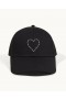  Gorra con visera curva negra de Future Heart | Accesorios Gorras