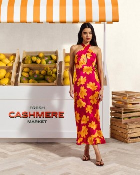  Vestido largo sin espalda de Future Alma, estilo jardín flotante | Vestidos de mujer