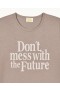  From Future Crewneck Kortærmet T-shirt Wshd Trpcl Taupe | Dame Skjorter, T-shirts & Toppe