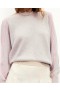  From Future Crewneck Sweater Lys Heather Grey | Dame Cashmere Crewneck Sweatere