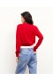 Fra Future Crewneck Sweater Passion Red | Dame Cashmere Crewneck Sweatere