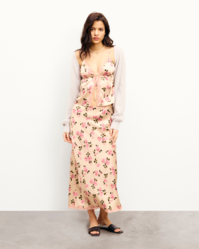  From Future Malka Lang Nederdel Garden Romance | Dame Nederdele