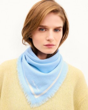  From Future Regular Tofarvet Tørklæde Babyblå | Tilbehør Cashmere Tørklæder & Kraver
