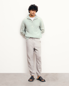  From Future Wide Joggers Lys Heather Grey | Herre Joggers