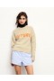  Van Future Future Crewneck Sweater Zand | Dames Cashmere Crewneck Truien