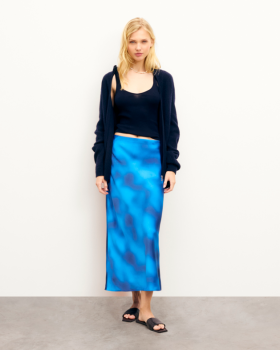  Van Future Vicky Mid-Length Rok Fuzzy Blue | Damesrokken