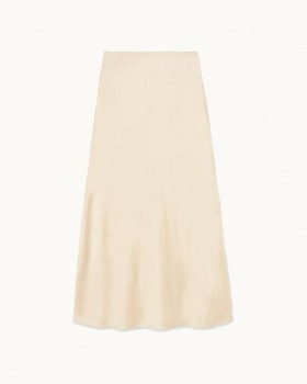  Future Midi Long Skirt Vicky Champagne | Naisten hameet