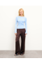 Pantalon large Future Adama couleur chocolat | Pantalon femme