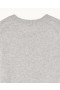  Pull col rond en cachemire gris clair chiné de Future Hearts | Pulls col rond en cachemire pour femme