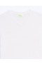  T-shirt blanc à manches courtes et col en V From Future | Chemises et t-shirts pour hommes