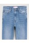  Jean Johnny Slim Fit bleu clair de Future | Jean femme