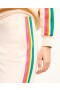  Pantalon de jogging Future Straight à rayures multicolores couleur sable | Pantalon de jogging pour femme