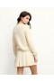  Gilet en cachemire blanc From Future Sweater | Pulls col V en cachemire pour femme