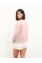 Pull col V From Future rose ciel | Pulls col V en cachemire pour femme