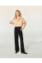  Pantalon large noir From Future | Pantalon femme
