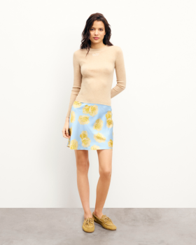 Jupe courte Lenny Sky Garden de Future | Jupes pour femmes