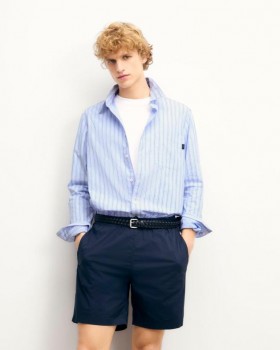  Chemise à manches longues From Future Multi Bleu Ciel | Chemises et T-shirts pour hommes