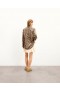  Von Future Gaby Langarmshirt mit Leopardenmuster | Damenhemden, T-Shirts & Tops