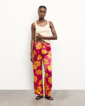 Von Future Régine Wide Leg Pants Floating Garden | Damenhose