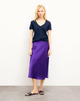  Φούστα Midi From Future Gina Midnight Purple | Γυναικείες Φούστες