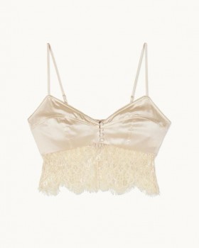  From Future Levana Strapless Top Champagne | Γυναικεία Πουκάμισα, T-Shirts & Τοπ